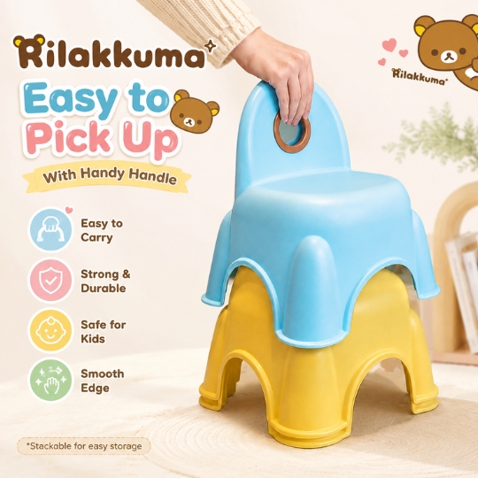 Kursi Anak Plastik Tumpuk Hemat Ruang