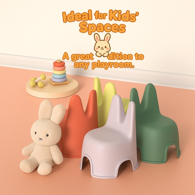 Kursi Anak Bunny Ears Anti Slip
