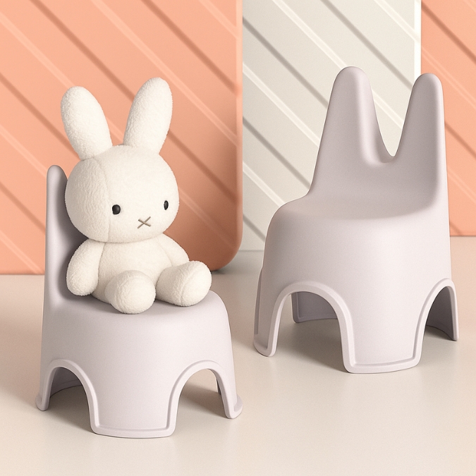Kursi Anak Bunny Ears Anti Slip
