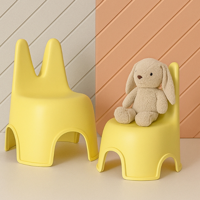 Kursi Anak Bunny Ears Anti Slip