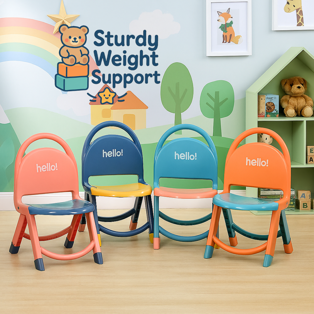Kursi Lipat Anak Ergonomis, Portable & Hemat Ruang