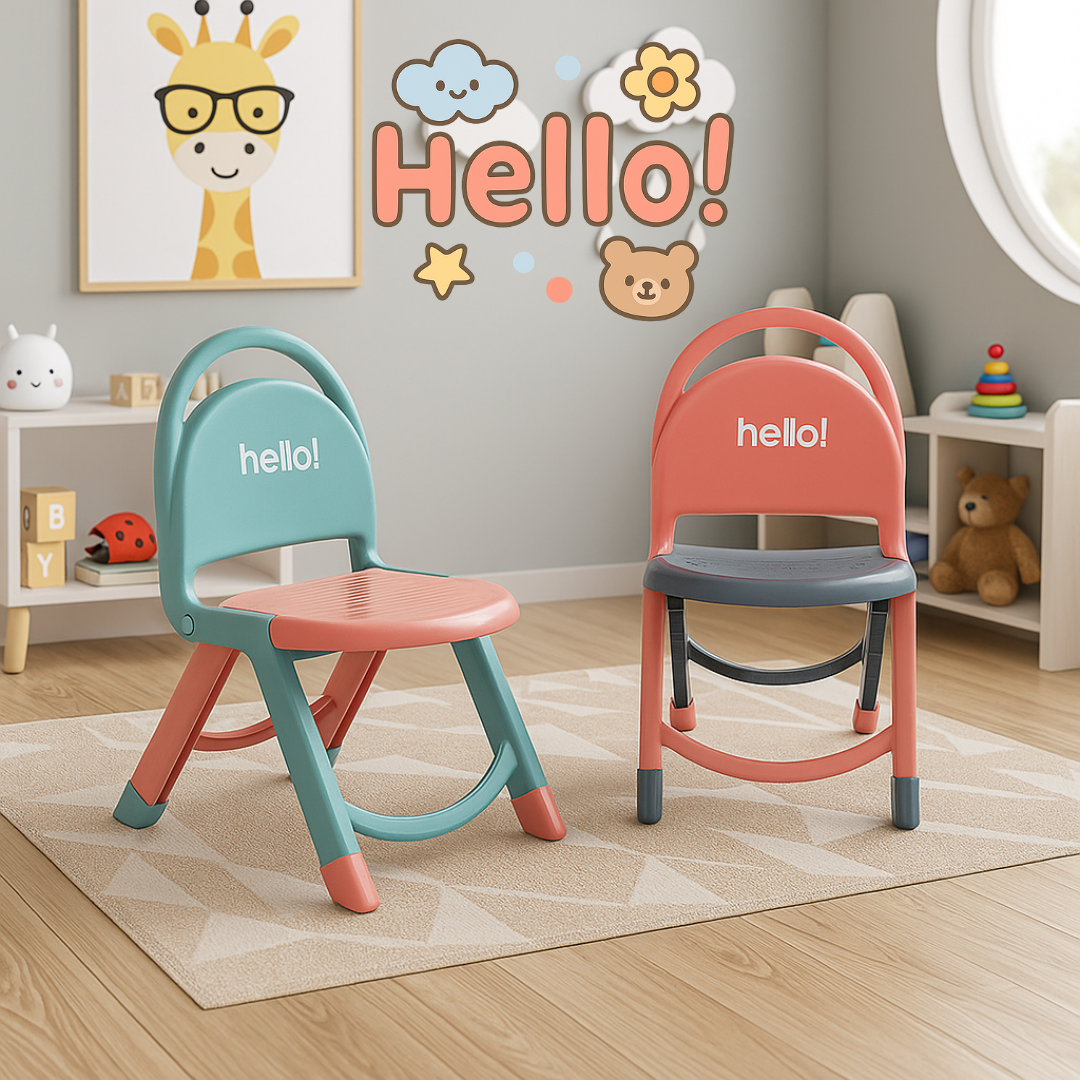 Kursi Lipat Anak Ergonomis, Portable & Hemat Ruang