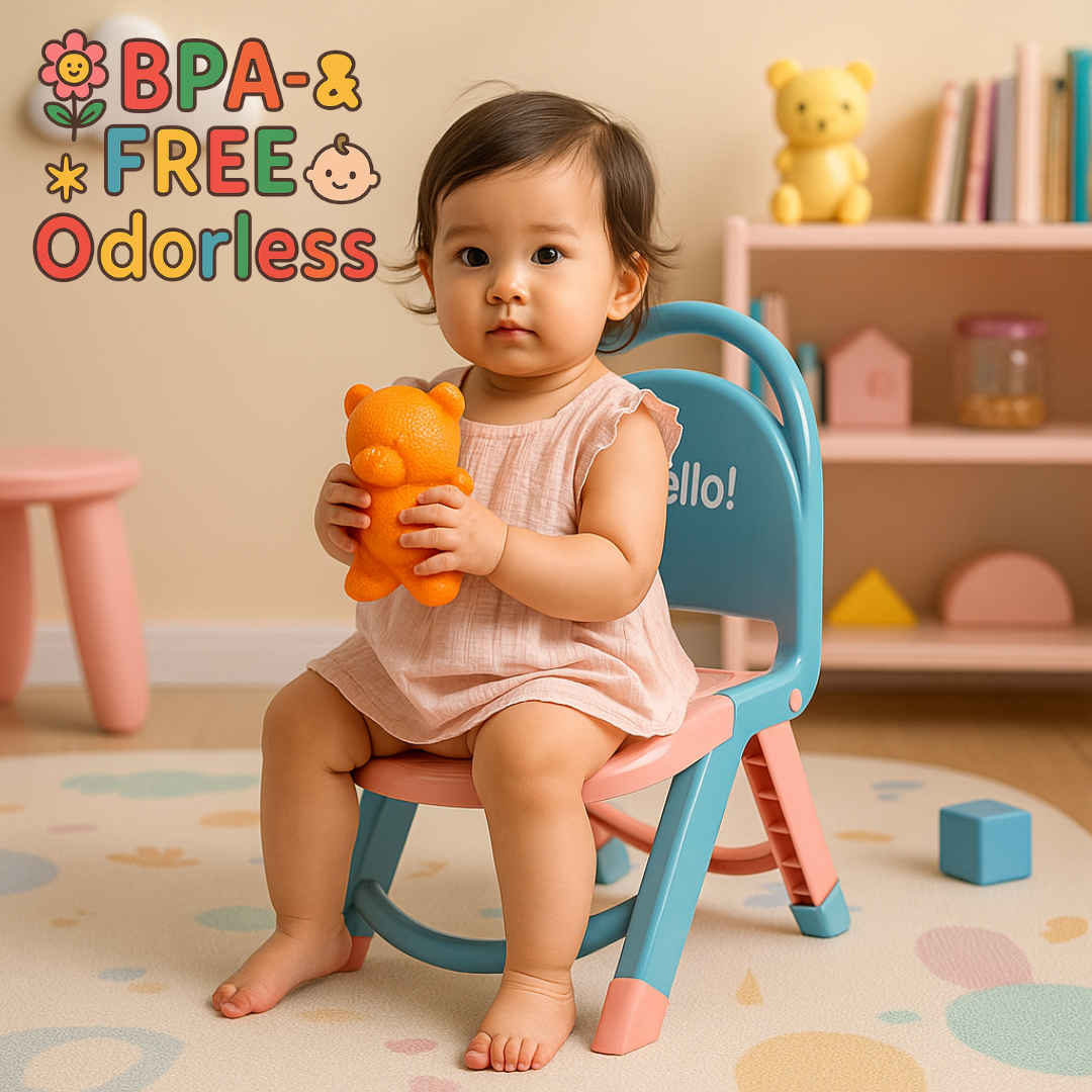 Kursi Lipat Anak Ergonomis, Portable & Hemat Ruang