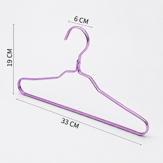 Gantungan Baju Anak dan Pakaian Dalam Wanita Hanger Aluminium Premium