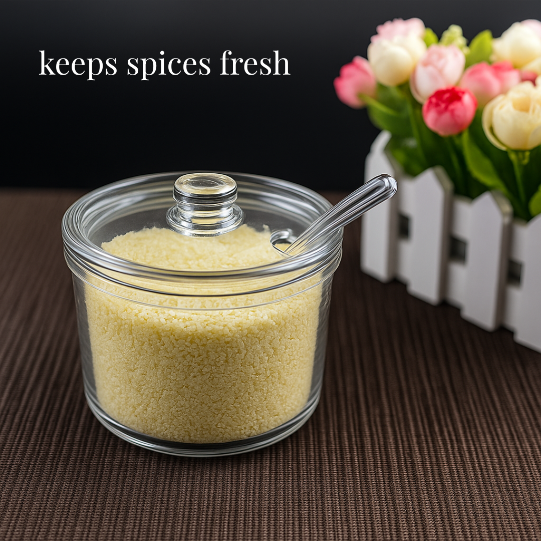 Tempat Bumbu Dapur Spices Jar Akrilik Tebal Transparan