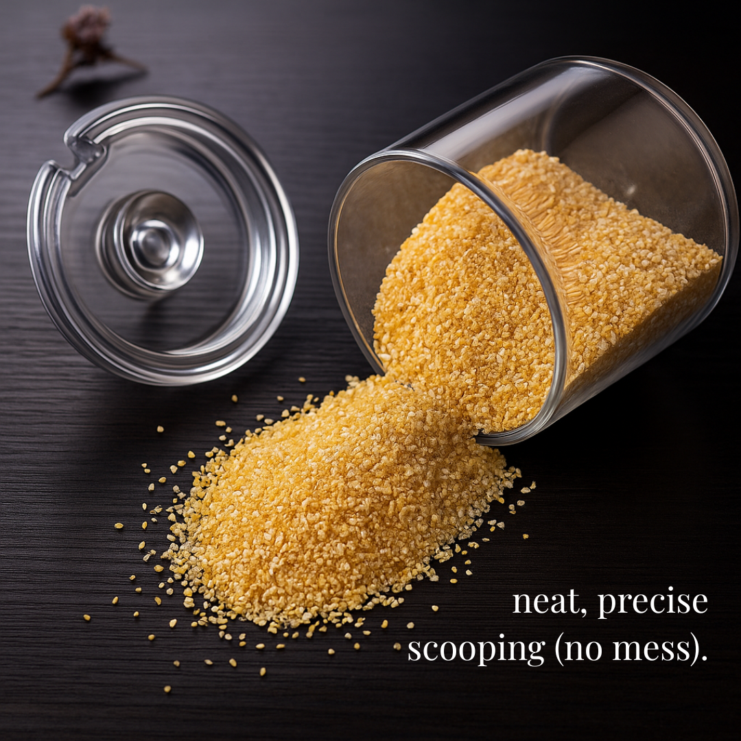 Tempat Bumbu Dapur Spices Jar Akrilik Tebal Transparan