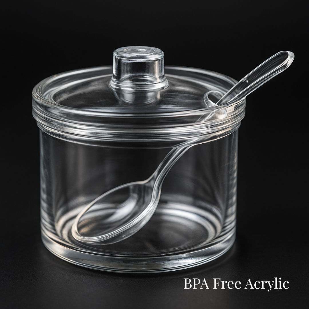 Tempat Bumbu Dapur Spices Jar Akrilik Tebal Transparan