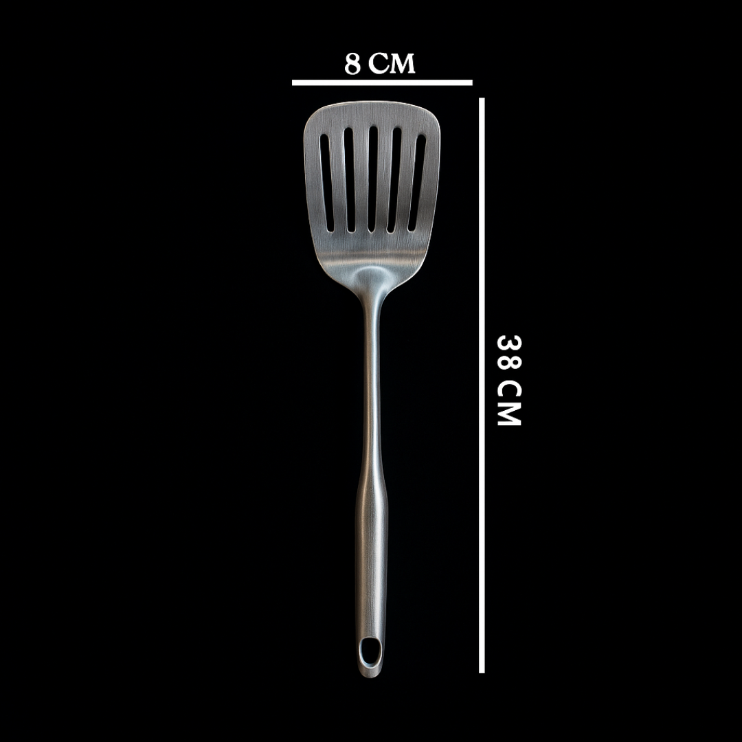 Alat Masak Spatula Sodet Sutil Skimmer Stainless Steel 304 Premium