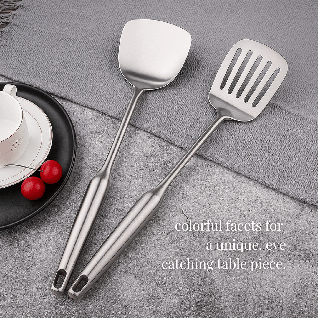 Alat Masak Spatula Sodet Sutil Skimmer Stainless Steel 304 Premium