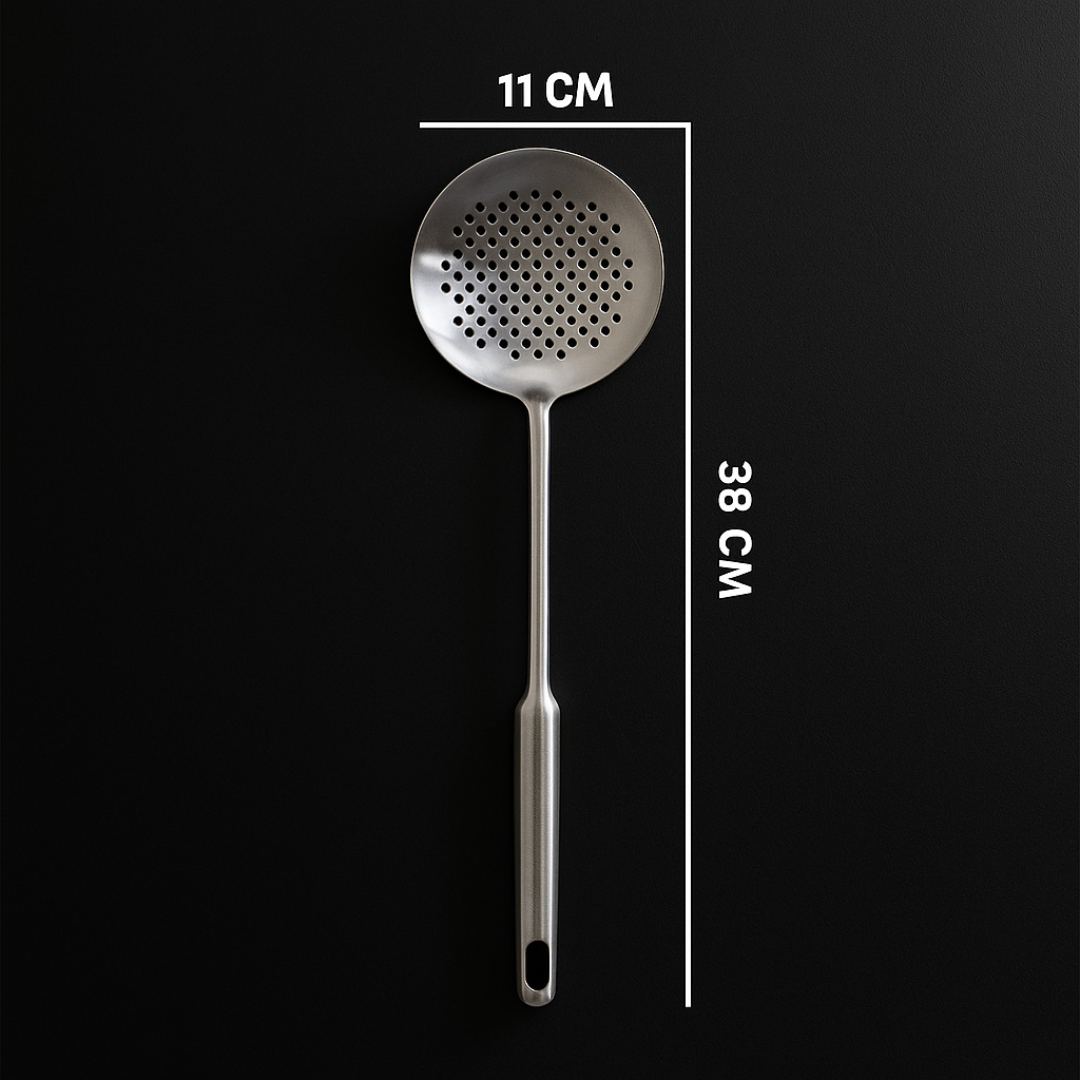 Alat Masak Spatula Sodet Sutil Skimmer Stainless Steel 304 Premium