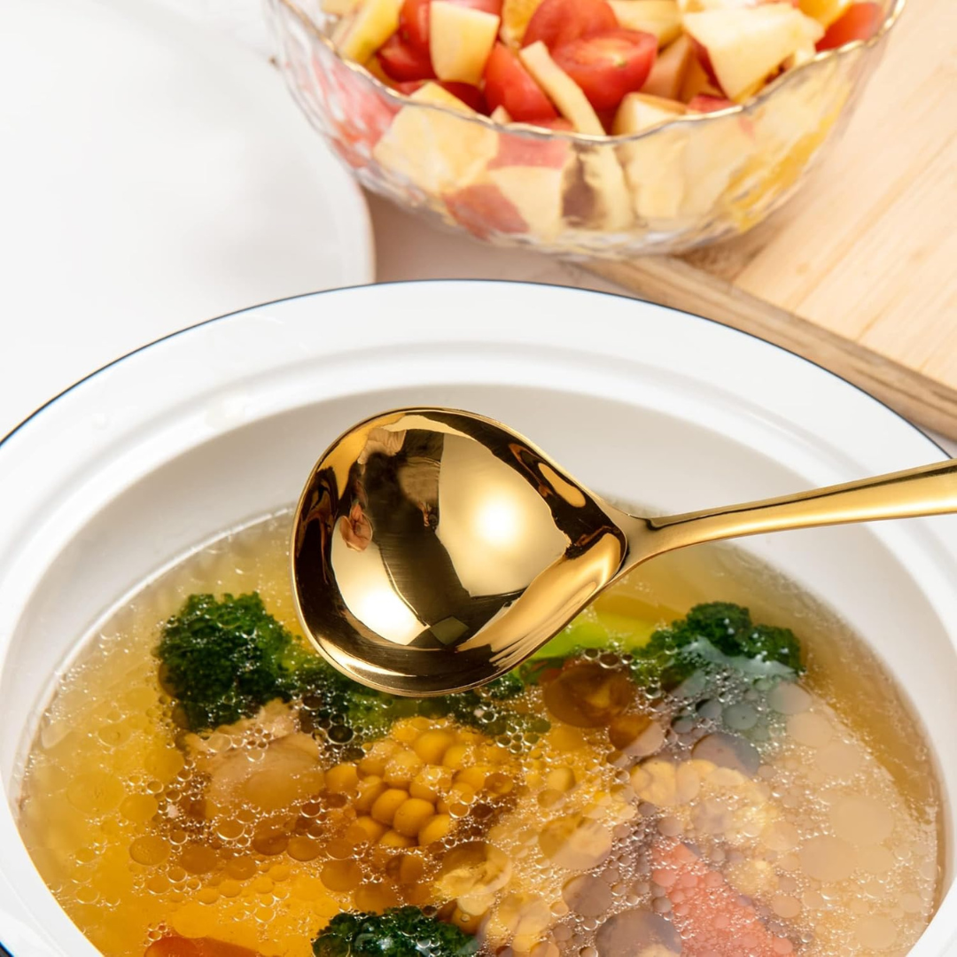 Sendok Sayur Stainless Steel Premium Anti Karat Desain Elegan