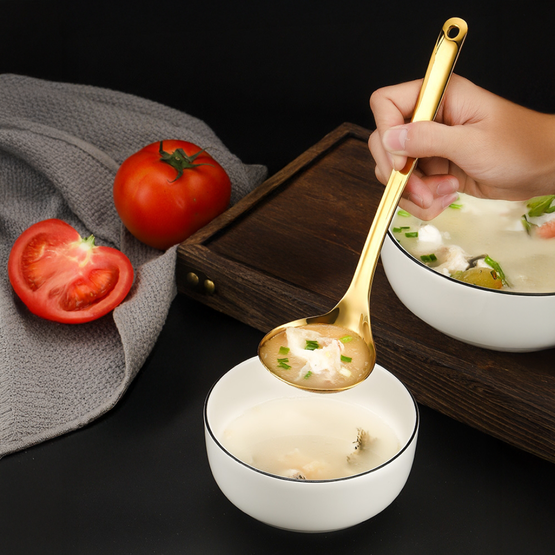 Sendok Sayur Stainless Steel Premium Anti Karat Desain Elegan