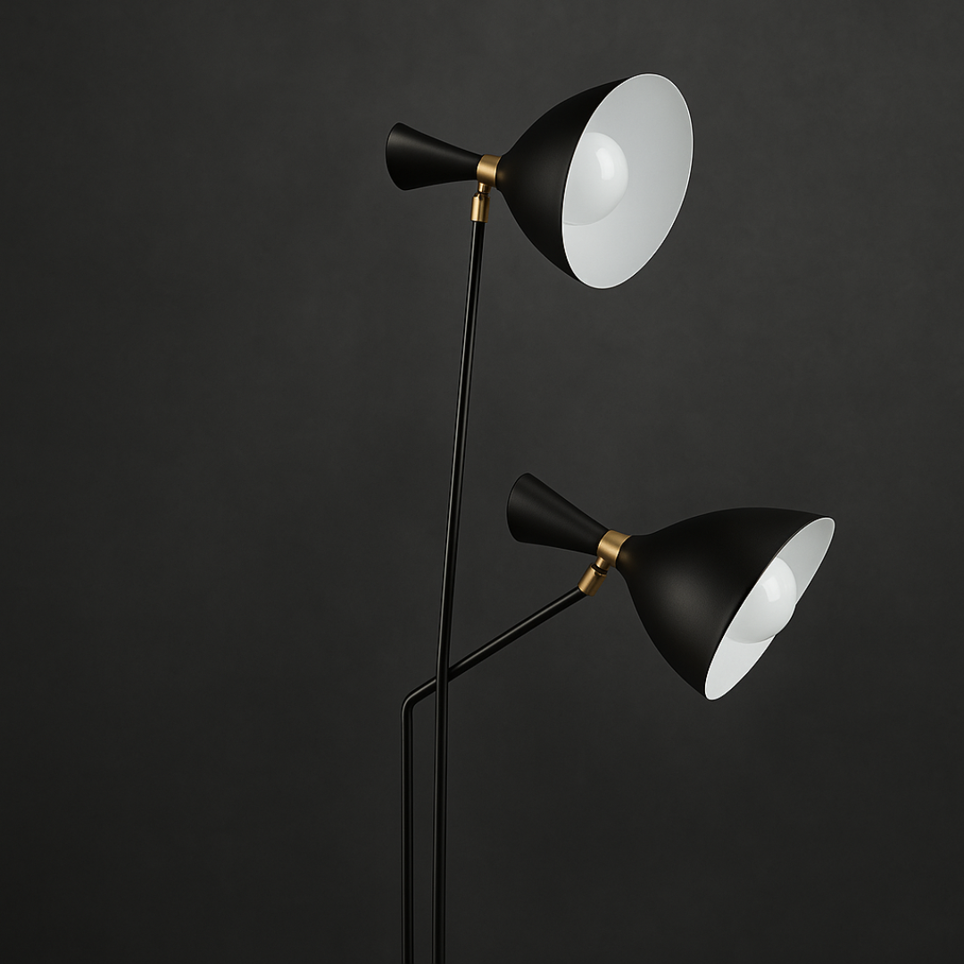 Lampu Minimalist Adjustable Dual Head