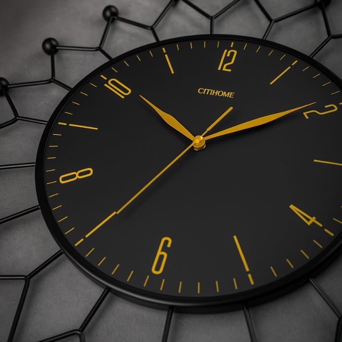 Jam Dinding Analog Sunrise