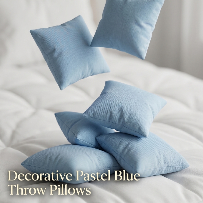 Bantal Sofa Polyester Motif Elegan dengan Resleting