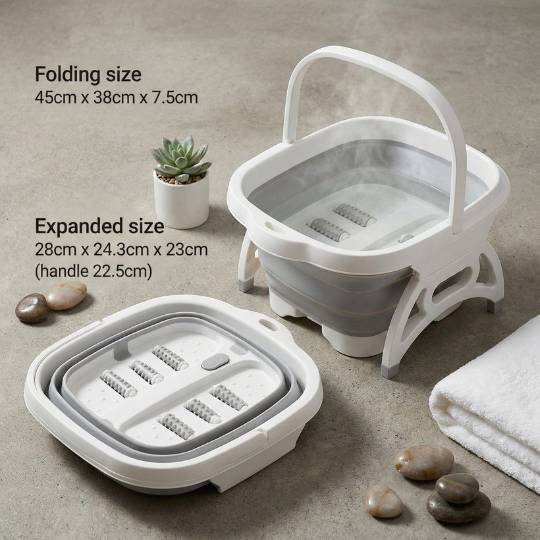 Baskom Pijat Kaki Lipat Portable