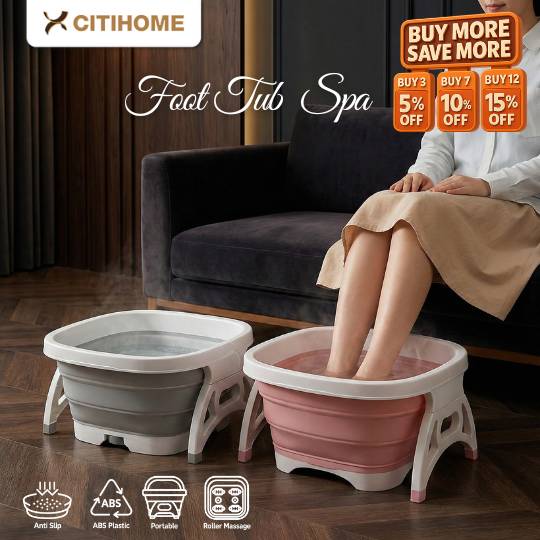 Baskom Pijat Kaki Lipat Portable