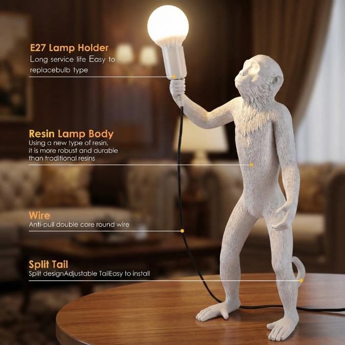 Lampu Hias Monyet Vintage