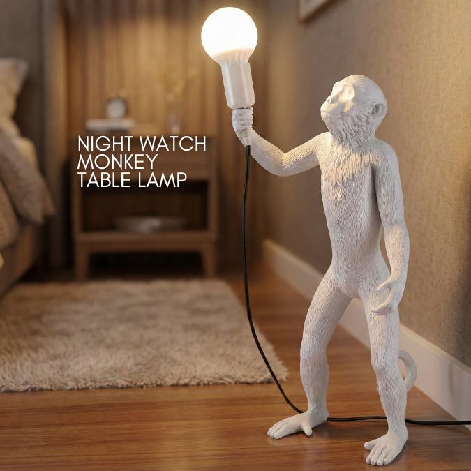 Lampu Hias Monyet Vintage